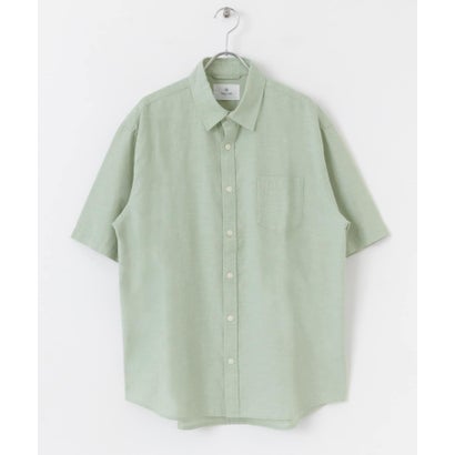 アーバンリサーチ サニーレーベル URBAN RESEARCH Sonny Label 『吸水速乾/接触冷感/イージーケア』マルチ機能リサイクルファブリックショートスリーブシャツ （ストライプ）｜詳細画像