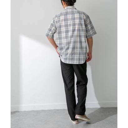 アーバンリサーチ サニーレーベル URBAN RESEARCH Sonny Label 『吸水速乾/接触冷感/イージーケア』マルチ機能リサイクルファブリックショートスリーブシャツ （ストライプ）｜詳細画像