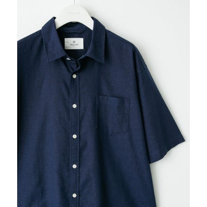 アーバンリサーチ サニーレーベル URBAN RESEARCH Sonny Label 『吸水速乾/接触冷感/イージーケア』マルチ機能リサイクルファブリックショートスリーブシャツ （ストライプ）｜詳細画像