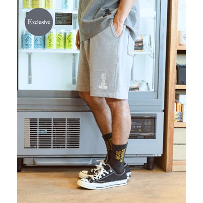 アーバンリサーチ サニーレーベル URBAN RESEARCH Sonny Label 『別注』MAGIC NUMBER×Sonny Label スウェットショートパンツ （BLUE GREY）｜詳細画像