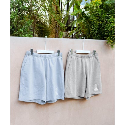 アーバンリサーチ サニーレーベル URBAN RESEARCH Sonny Label 『別注』MAGIC NUMBER×Sonny Label スウェットショートパンツ （BLUE GREY）｜詳細画像