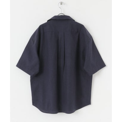 アーバンリサーチ サニーレーベル URBAN RESEARCH Sonny Label 『吸水速乾/接触冷感/イージーケア』マルチ機能リサイクルファブリックオープンカラーシャツ （カーキ）｜詳細画像