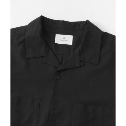アーバンリサーチ サニーレーベル URBAN RESEARCH Sonny Label 『吸水速乾/接触冷感/イージーケア』マルチ機能リサイクルファブリックオープンカラーシャツ （カーキ）｜詳細画像