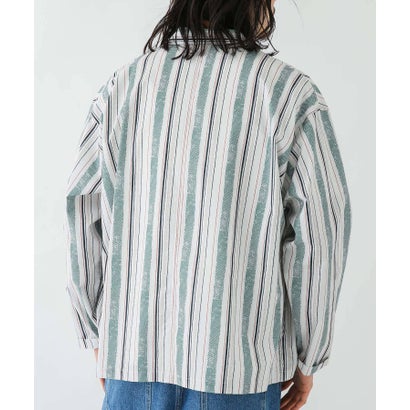 アーバンリサーチ サニーレーベル URBAN RESEARCH Sonny Label エスニックパターンロングスリーブシャツ （オフ系）｜詳細画像