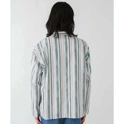 アーバンリサーチ サニーレーベル URBAN RESEARCH Sonny Label エスニックパターンロングスリーブシャツ （オフ系）｜詳細画像