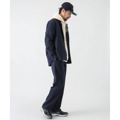 アーバンリサーチ サニーレーベル URBAN RESEARCH Sonny Label 起毛ストレートパンツ （ネイビー）｜詳細画像