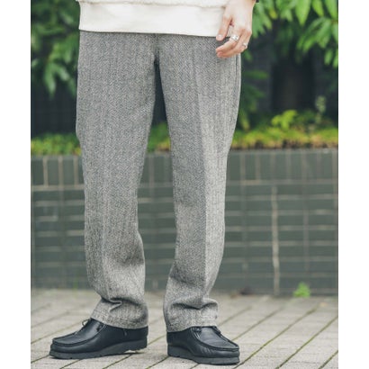 アーバンリサーチ サニーレーベル URBAN RESEARCH Sonny Label 起毛ストレートパンツ （ネイビー）｜詳細画像