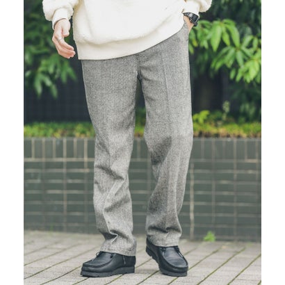 アーバンリサーチ サニーレーベル URBAN RESEARCH Sonny Label 起毛ストレートパンツ （ネイビー）｜詳細画像
