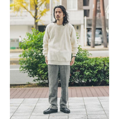 アーバンリサーチ サニーレーベル URBAN RESEARCH Sonny Label 起毛ストレートパンツ （ネイビー）｜詳細画像