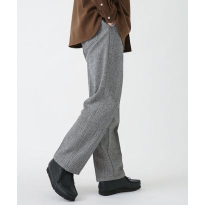 アーバンリサーチ サニーレーベル URBAN RESEARCH Sonny Label 起毛ストレートパンツ （ネイビー）｜詳細画像