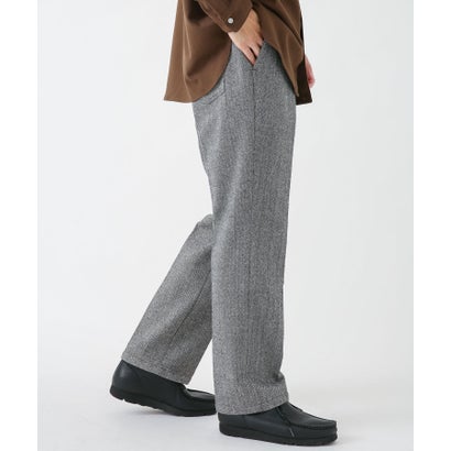 アーバンリサーチ サニーレーベル URBAN RESEARCH Sonny Label 起毛ストレートパンツ （ネイビー）｜詳細画像