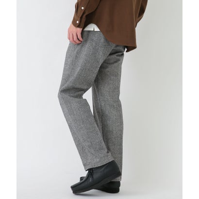 アーバンリサーチ サニーレーベル URBAN RESEARCH Sonny Label 起毛ストレートパンツ （ネイビー）｜詳細画像