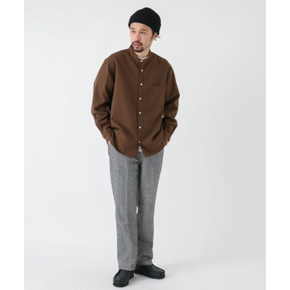 アーバンリサーチ サニーレーベル URBAN RESEARCH Sonny Label 起毛ストレートパンツ （ネイビー）｜詳細画像