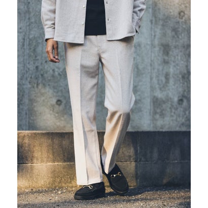 アーバンリサーチ サニーレーベル URBAN RESEARCH Sonny Label 起毛ストレートパンツ （ネイビー）｜詳細画像