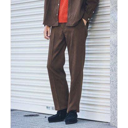 アーバンリサーチ サニーレーベル URBAN RESEARCH Sonny Label 起毛ストレートパンツ （ネイビー）｜詳細画像