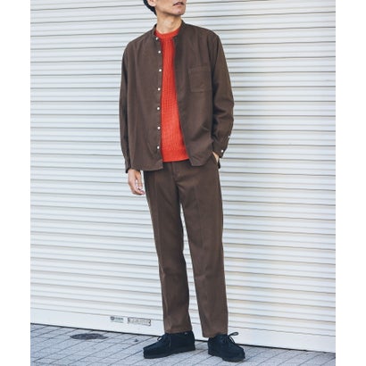 アーバンリサーチ サニーレーベル URBAN RESEARCH Sonny Label 起毛ストレートパンツ （ネイビー）｜詳細画像