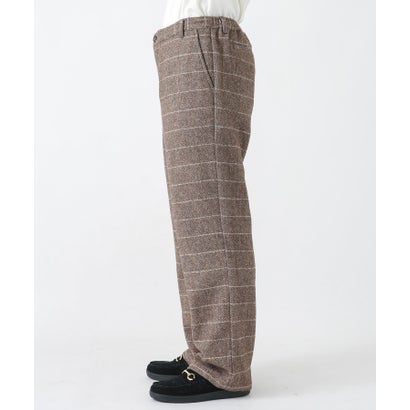 アーバンリサーチ サニーレーベル URBAN RESEARCH Sonny Label チェックイージーパンツ （カーキ）｜詳細画像