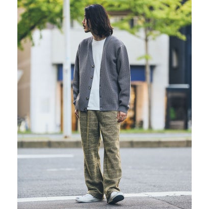 アーバンリサーチ サニーレーベル URBAN RESEARCH Sonny Label チェックイージーパンツ （カーキ）｜詳細画像