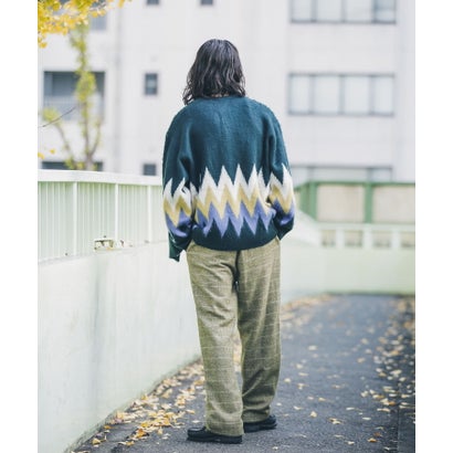 アーバンリサーチ サニーレーベル URBAN RESEARCH Sonny Label チェックイージーパンツ （カーキ）｜詳細画像