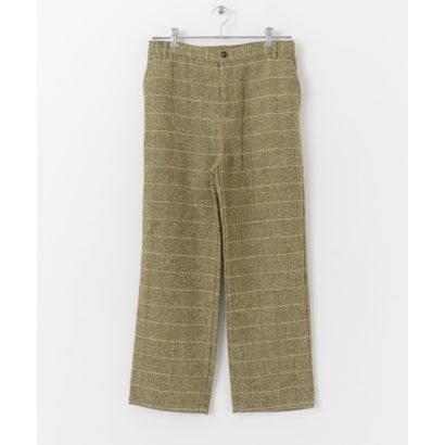 アーバンリサーチ サニーレーベル URBAN RESEARCH Sonny Label チェックイージーパンツ （カーキ）｜詳細画像