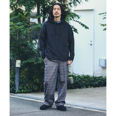 アーバンリサーチ サニーレーベル URBAN RESEARCH Sonny Label チェックイージーパンツ （カーキ）｜詳細画像