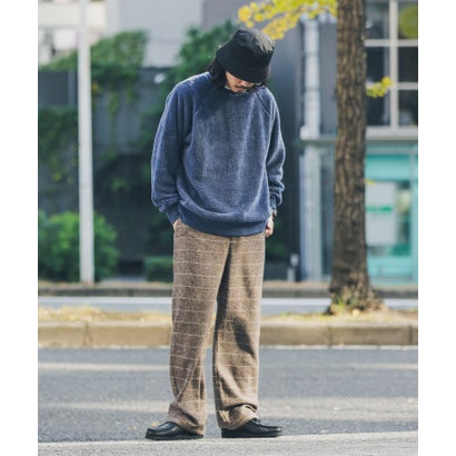 アーバンリサーチ サニーレーベル URBAN RESEARCH Sonny Label チェックイージーパンツ （カーキ）｜詳細画像