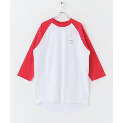 アーバンリサーチ サニーレーベル URBAN RESEARCH Sonny Label POLeR EYE GAZER RAGLAN SLEEVE （RED）｜詳細画像