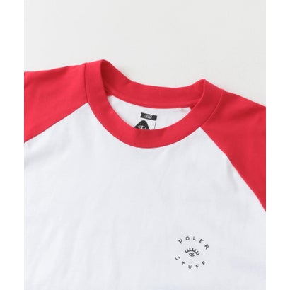 アーバンリサーチ サニーレーベル URBAN RESEARCH Sonny Label POLeR EYE GAZER RAGLAN SLEEVE （RED）｜詳細画像