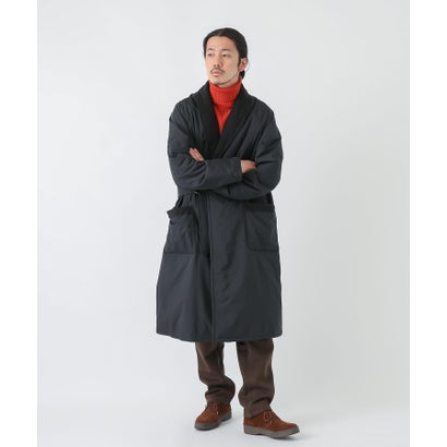 アーバンリサーチ サニーレーベル URBAN RESEARCH Sonny Label グリーンダウンショールカラーロングコート （オーロラカーキ）｜詳細画像