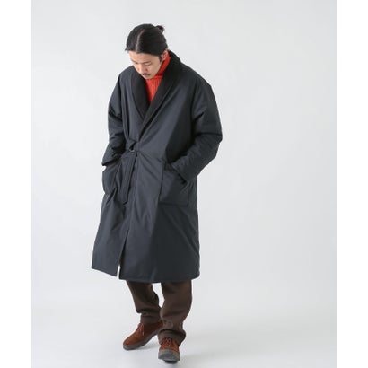 アーバンリサーチ サニーレーベル URBAN RESEARCH Sonny Label グリーンダウンショールカラーロングコート （オーロラカーキ）｜詳細画像