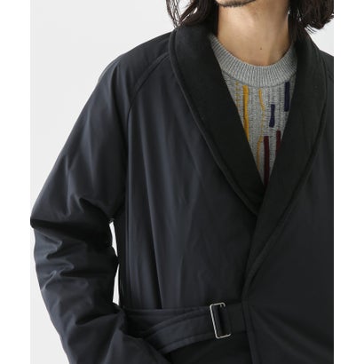 アーバンリサーチ サニーレーベル URBAN RESEARCH Sonny Label グリーンダウンショールカラーロングコート （オーロラカーキ）｜詳細画像