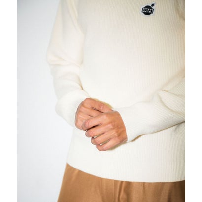 アーバンリサーチ サニーレーベル URBAN RESEARCH Sonny Label OOPS モックネックニットプルオーバー （オフ）｜詳細画像