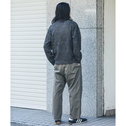 アーバンリサーチ サニーレーベル URBAN RESEARCH Sonny Label ウールライクダイヤパターンニットプルオーバー （オレンジ）｜詳細画像