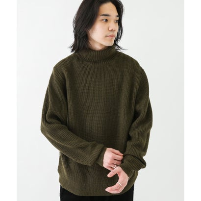 アーバンリサーチ サニーレーベル URBAN RESEARCH Sonny Label ウォッシャブルウール混タートルニット （オフ）｜詳細画像