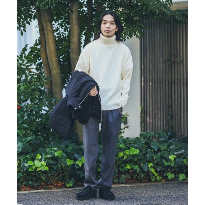 アーバンリサーチ サニーレーベル URBAN RESEARCH Sonny Label ウォッシャブルウール混タートルニット （オフ）｜詳細画像