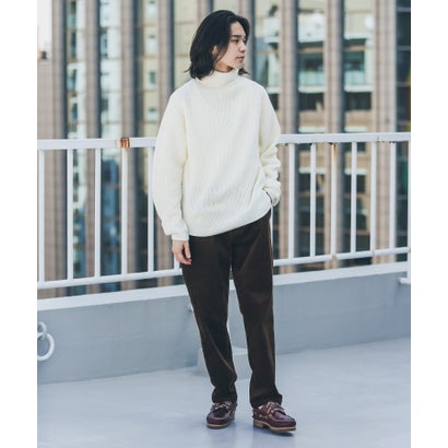アーバンリサーチ サニーレーベル URBAN RESEARCH Sonny Label ウォッシャブルウール混タートルニット （オフ）｜詳細画像