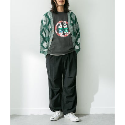 アーバンリサーチ サニーレーベル URBAN RESEARCH Sonny Label ジャガードVネックニットカーディガン （オフ）｜詳細画像