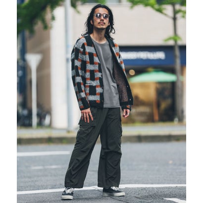 アーバンリサーチ サニーレーベル URBAN RESEARCH Sonny Label モヘアタッチVネックカーディガン （オフ）｜詳細画像