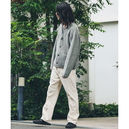 アーバンリサーチ サニーレーベル URBAN RESEARCH Sonny Label モヘアタッチVネックカーディガン （オフ）｜詳細画像