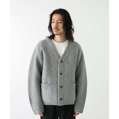 アーバンリサーチ サニーレーベル URBAN RESEARCH Sonny Label モヘアタッチVネックカーディガン （オフ）｜詳細画像