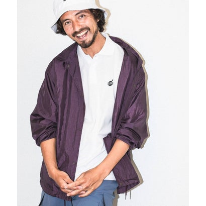 アーバンリサーチ サニーレーベル URBAN RESEARCH Sonny Label OOPS ワッシャーコーチジャケット （パープル）｜詳細画像