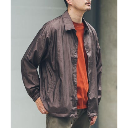 アーバンリサーチ サニーレーベル URBAN RESEARCH Sonny Label OOPS ワッシャーコーチジャケット （ブラウン）｜詳細画像