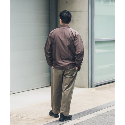 アーバンリサーチ サニーレーベル URBAN RESEARCH Sonny Label OOPS ワッシャーコーチジャケット （ブラウン）｜詳細画像