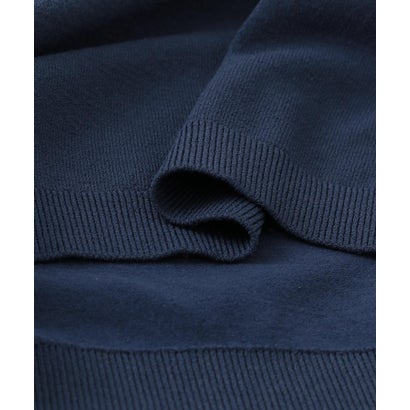 アーバンリサーチ サニーレーベル URBAN RESEARCH Sonny Label 『洗濯可』OOPS 半袖ラグランニットポロシャツ （ブラック）｜詳細画像