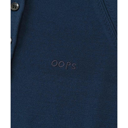 アーバンリサーチ サニーレーベル URBAN RESEARCH Sonny Label 『洗濯可』OOPS 半袖ラグランニットポロシャツ （ブラック）｜詳細画像