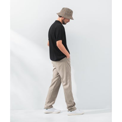 アーバンリサーチ サニーレーベル URBAN RESEARCH Sonny Label 『洗濯可』OOPS 半袖ラグランニットポロシャツ （ブラック）｜詳細画像