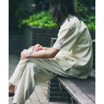 アーバンリサーチ サニーレーベル URBAN RESEARCH Sonny Label 『別注』BAEXFATE×Sonny Label テックリネンショートスリーブシャツ （ナチュラル）｜詳細画像