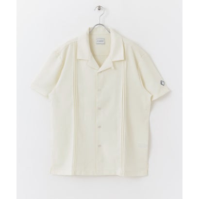 アーバンリサーチ サニーレーベル URBAN RESEARCH Sonny Label 『別注』BAEXFATE×Sonny Label テックリネンショートスリーブシャツ （ナチュラル）｜詳細画像