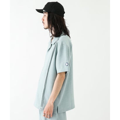 アーバンリサーチ サニーレーベル URBAN RESEARCH Sonny Label 『別注』BAEXFATE×Sonny Label テックリネンショートスリーブシャツ （ナチュラル）｜詳細画像