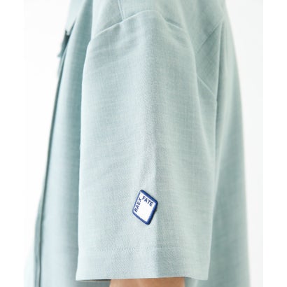 アーバンリサーチ サニーレーベル URBAN RESEARCH Sonny Label 『別注』BAEXFATE×Sonny Label テックリネンショートスリーブシャツ （ナチュラル）｜詳細画像